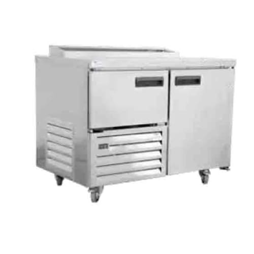 1.2m - 1.5 Door Top Underbar Fridge Self Contained Cabinet