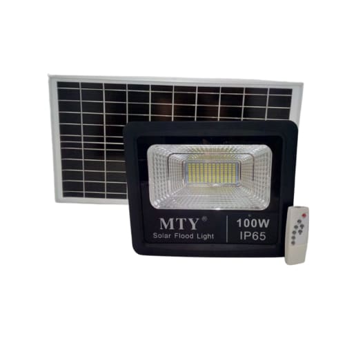 100w Solar Led Flood Light 5000h Life Span 55640