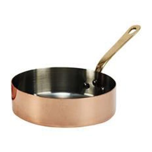 120 x 35 Mm Mini Copper Frying Pan Mcf0120