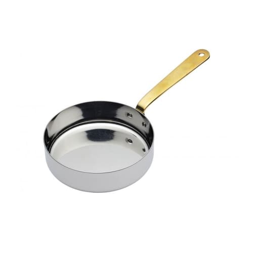 120 x 35 Mm Mini S/steel Frying Pan Msf0120