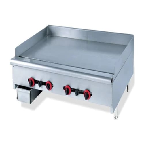 1200mm Flat Top Griller Gas Floor Standing Heavy Duty Gatto