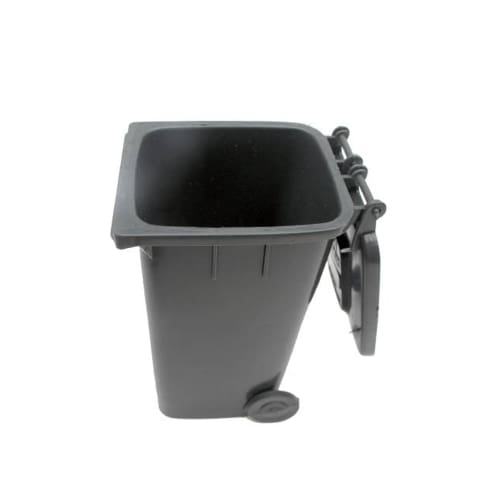 130lt Mobile Refuse Bin (charcoal) General Waste Ibp0130