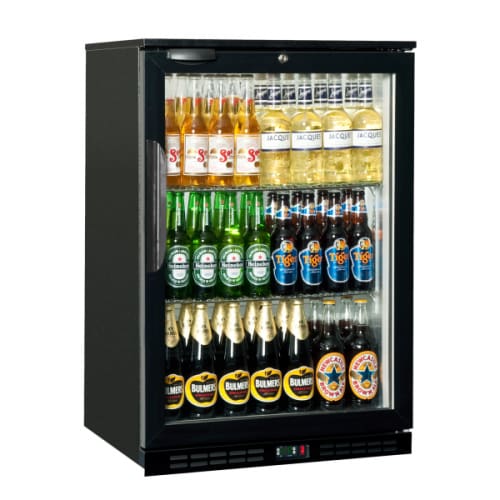 138lt 1 Hinged Door Back Bar Cooler Salvadore Bbc1001