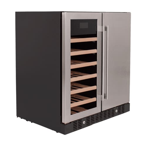 176l Double Door Beverage/wine Cooler Pro Series Vt-19dpro