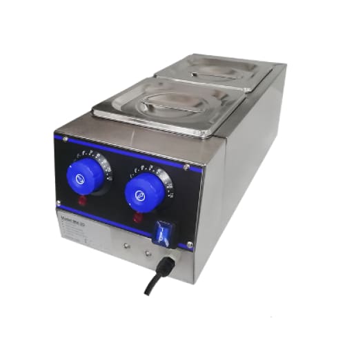 2 x 1.4l Inserts Chocolate Melting Pot Stove Bm-2d