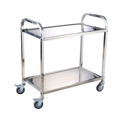 2 Tier Trolley Stainless Steel Sst2001