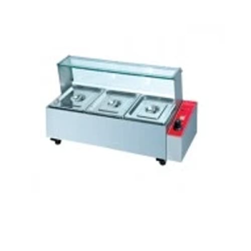 3 Division Bain Marie Tm Sneeze Guard Gatto Ot-bm-3