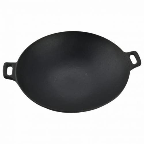 31cm Cast Iron Wok 18/sm-012