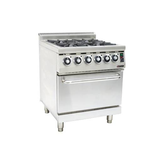 4 Burner Gas Stove With Electric Oven Anvil Coa4004