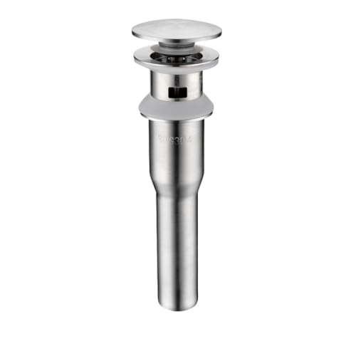 Basin Waste Pop-up S/steel (slotted) Chromecater Ssd-2