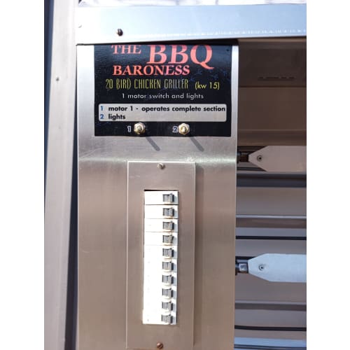 Chicken Rotisserie 20 Bird Used Sft Sh485