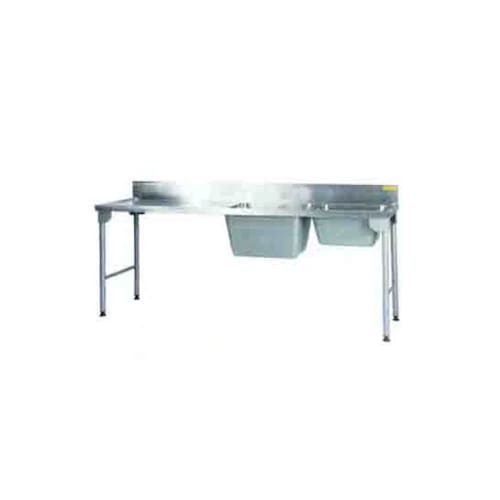Combination Sink 2300mm Mild Steel Legs Left Sdsn1029o7
