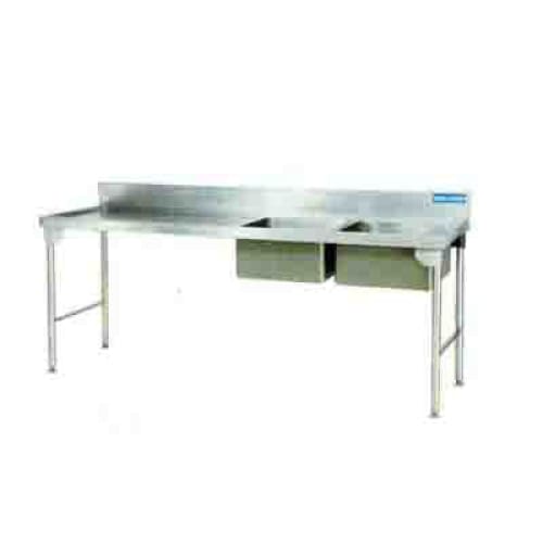 Double Bowl Sink 2300mm S/steel Center Ezwh1013o7