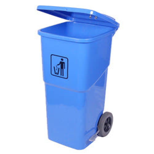 Foot Pedal Wheely Bin 120lt (blue) Ibp9120