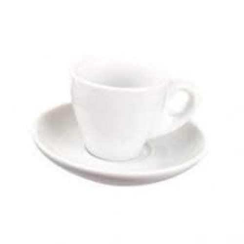 Italian - White Cappuccino Saucer 16cm (12) Gs-r813s-w