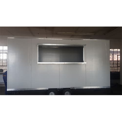 Mobile Kitchen Double Axle Non Braked 3m x 1.8m 2m B1