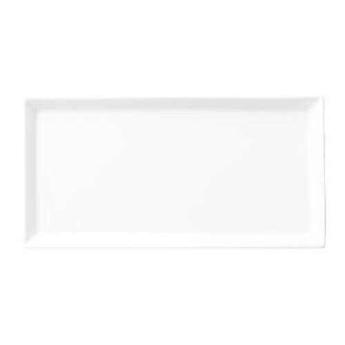 Olive - White - Rectangular Plate 22cm (12) Laol1703022