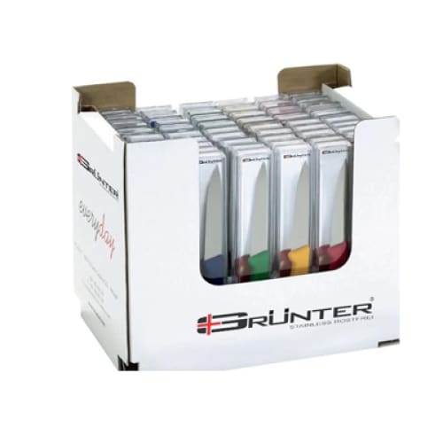 Paring Knife 100mm Colour Box Set 60pc Kng0002