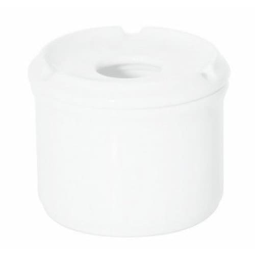 Prima - White - Outdoor Ashtray 9cm (12) Da-1009