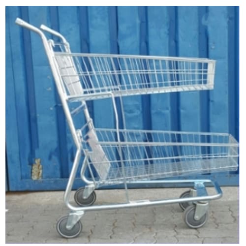 Refurbished 2 Tier Trolley Super Shopper Ssl