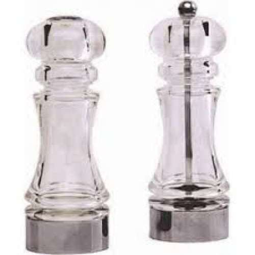 Salt & Pepper Grinder Acrylic 150mm (set) Spg0150