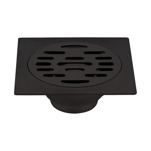 Shower Waste Matt Black Chromecater Mbd-10
