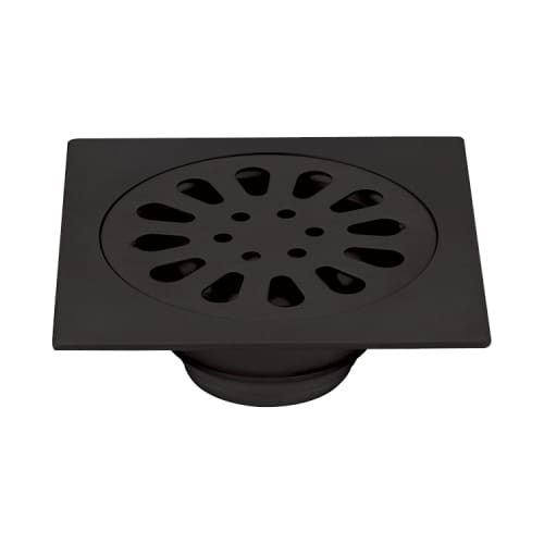 Shower Waste Matt Black Chromecater Mbd-12