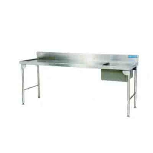 Single Bowl Sink 2300mm S/steel Legs Centre Ezwh1007o7