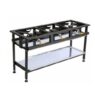 3 Burner Boiling Table Straight Commercial Btg2003