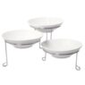 Triple Plate Stand Round 3 x 172mm/120/180/240 (1)