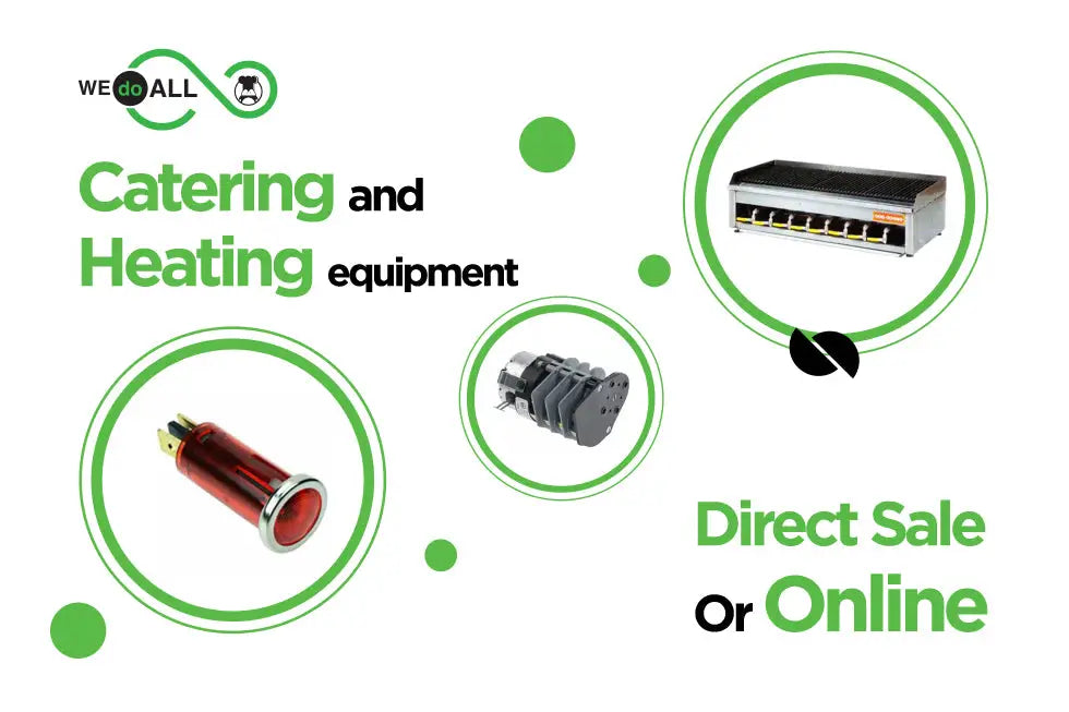 Catering and Heating Equipment essentials available from WeDoAll