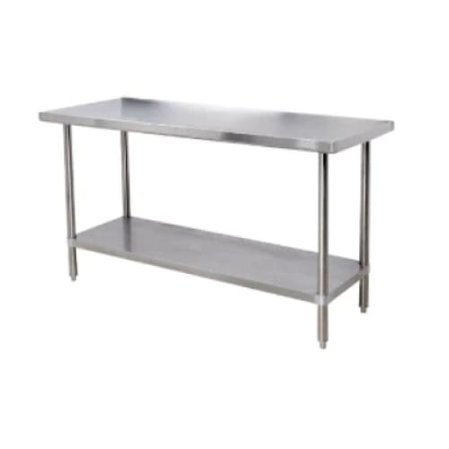 1.2m Plain Stainless Steel Table Chromecater Cc1.2p