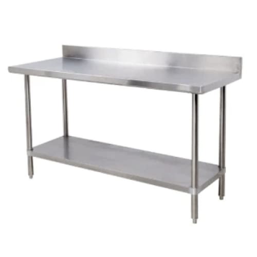 1.8m Splash - back Stainless Steel Table Chromecater Cc1.8sb