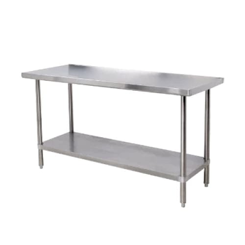 2.4m Plain Stainless Steel Table Chromecater Cc2.4p