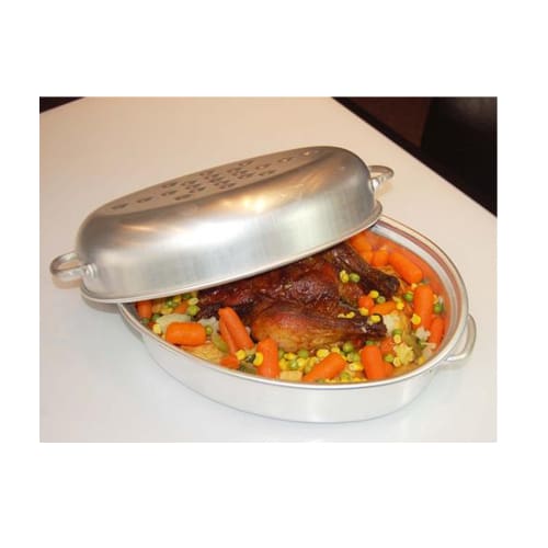 210 x 300 140 Mm Aluminum Small Oval Roaster Rsa0001