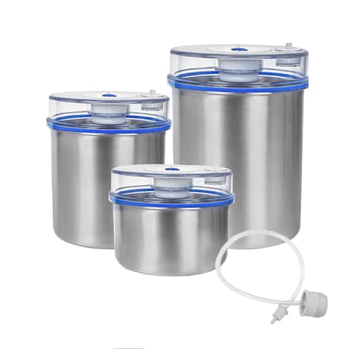 Et-2100-sealing Container Set 3pcs (s/steel) Chromecater