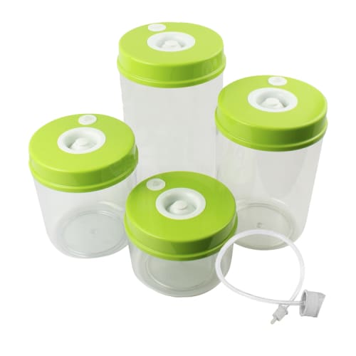 Et-2100-sealing Container Set 4pcs Chromecater (plastic)