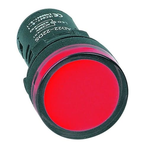 22mm Red Pilot Light