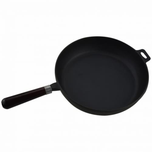 30.5cm Cast Iron Frying Pan Smooth Surface 18/sm-30e