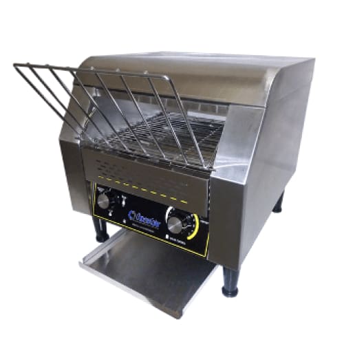 300-350pcs P/h Conveyor Toaster Chromecater Tt-300