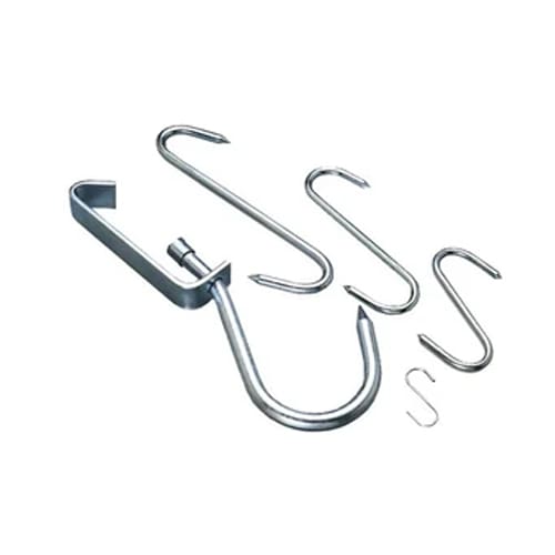 4 /100mm Galvanized Steel s Hooks - (pack Of 12) Shs0100