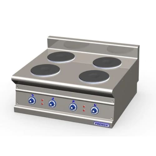 4 Plate 800mm Electric Boiling Top 700 Modular Series