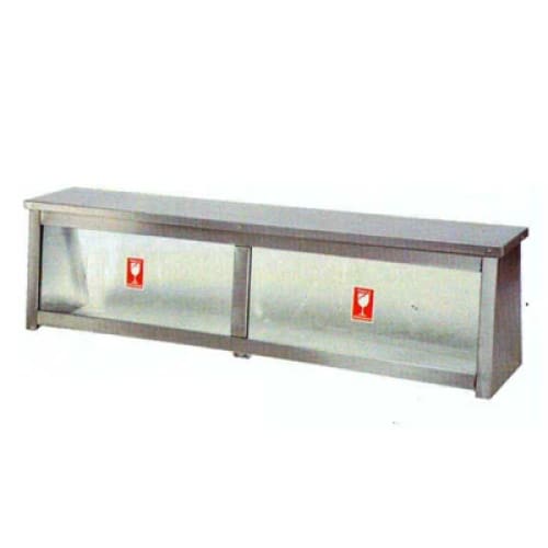 6 Division 2230mm Bain Marie Sneeze Guard Bnmr1018o7