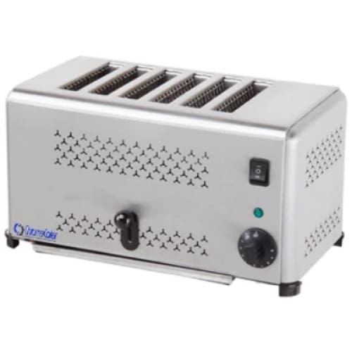 6 Slice Commercial Toaster Chromecater Et-6