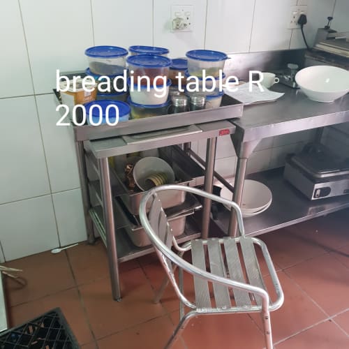 Breading Table Used