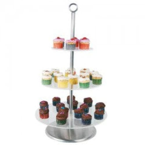Cake Stand Clear 3 Tier 340 x 285 190mm Csp2003