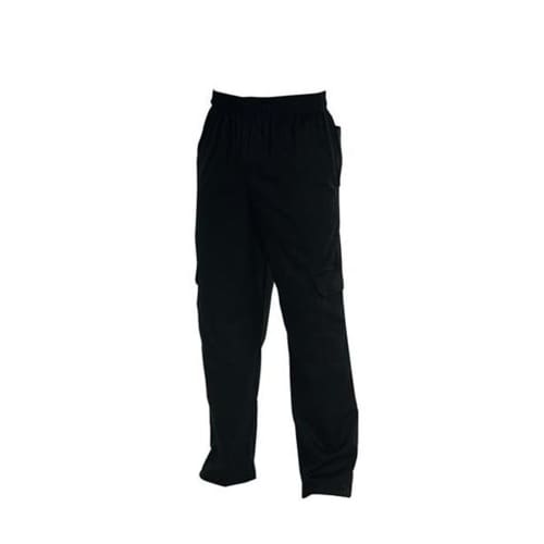 Chefs Uniform - Cargo s Black - x - Large Chef E-quip