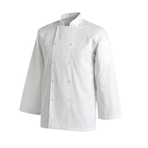 Chefs Uniform Jacket Basic Long - Large Chef E-quip Uni0013