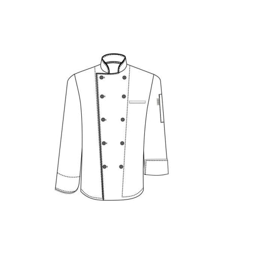 Chefs Uniform Jacket Executive Men Long Large Chef E-quip