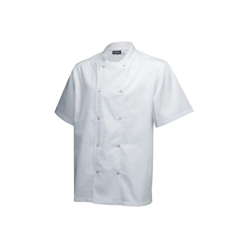 Chefs Uniform Jacket Laundry Coat Short - Large Chef E-quip